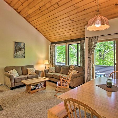 Village Of Loon Mtn Condo With Fireplace And Balcony! 林肯 外观 照片