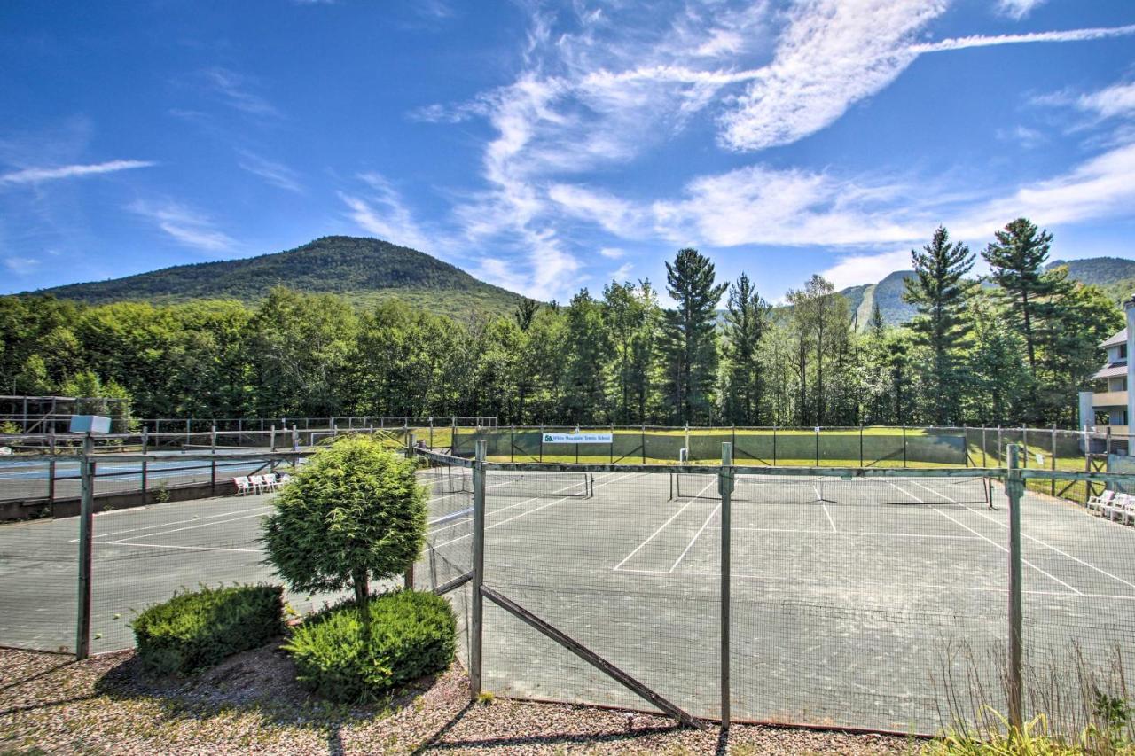 Village Of Loon Mtn Condo With Fireplace And Balcony! 林肯 外观 照片