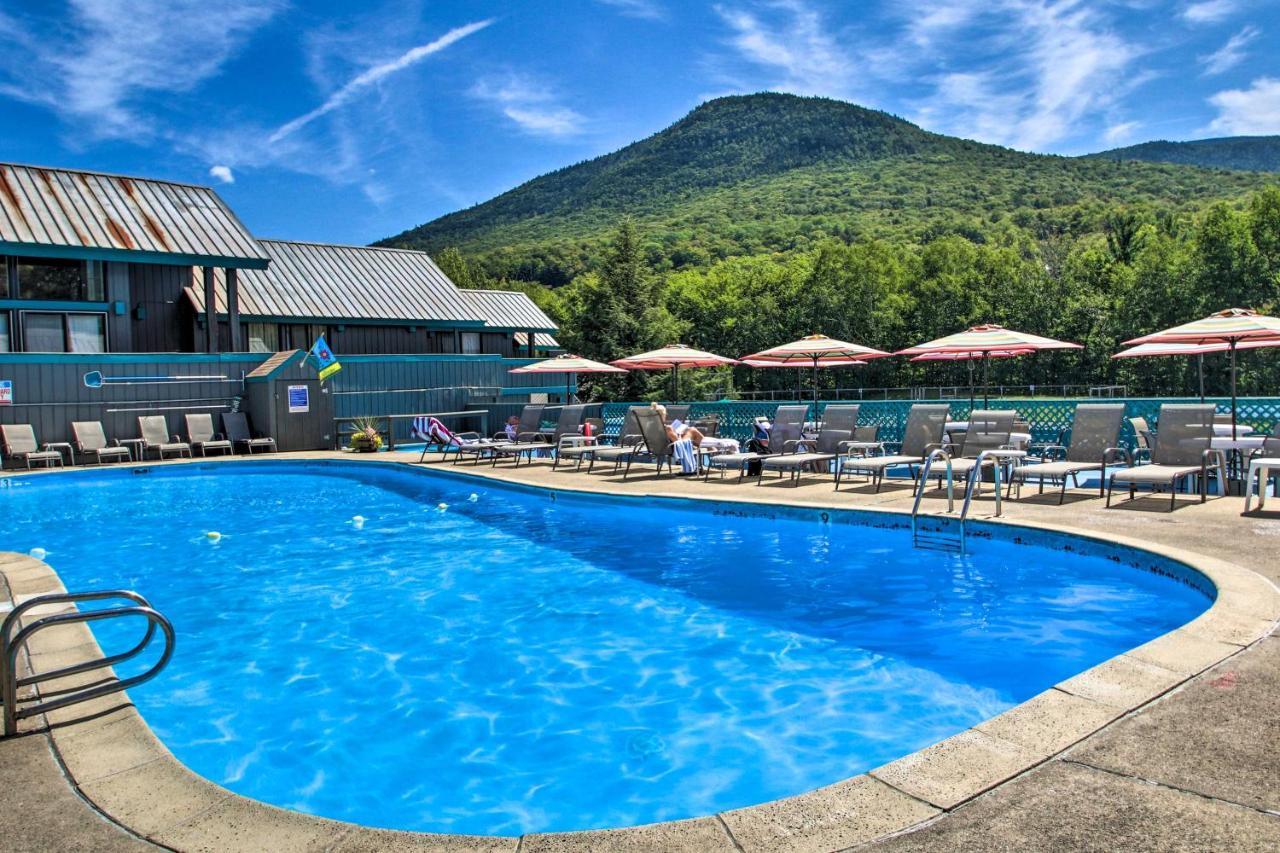 Village Of Loon Mtn Condo With Fireplace And Balcony! 林肯 外观 照片