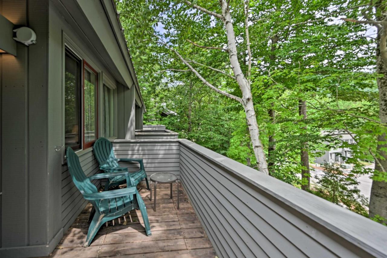 Village Of Loon Mtn Condo With Fireplace And Balcony! 林肯 外观 照片