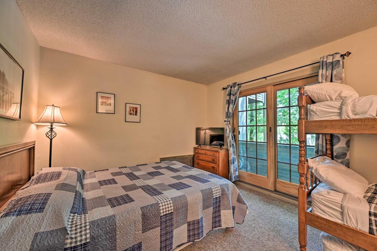 Village Of Loon Mtn Condo With Fireplace And Balcony! 林肯 外观 照片