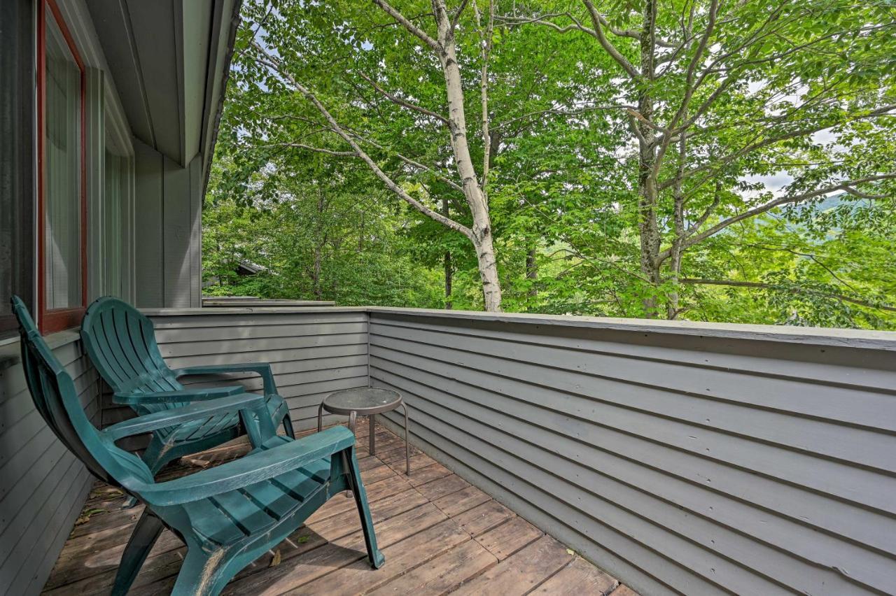 Village Of Loon Mtn Condo With Fireplace And Balcony! 林肯 外观 照片