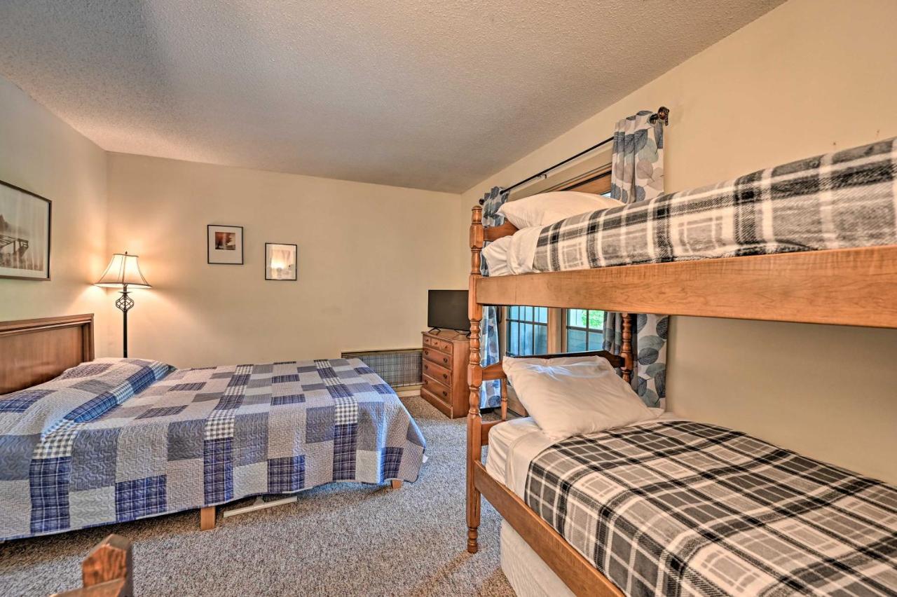 Village Of Loon Mtn Condo With Fireplace And Balcony! 林肯 外观 照片